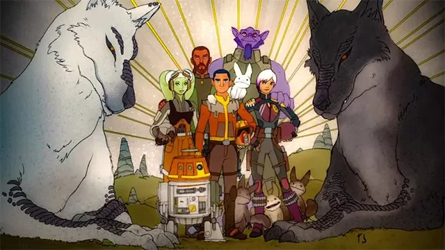 Ahsoka Rebels mural