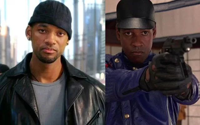 will smith I, Robot and Denzel Washington Virtuosity