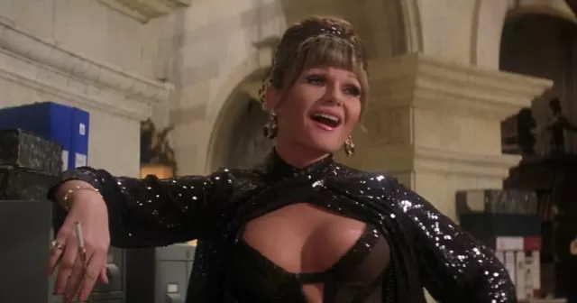 Valerie Perrine as lex luthor's girlfriend Miss teschmacher in 1978s superman the movie