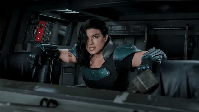 gina carano as cara dune in the mandalorian