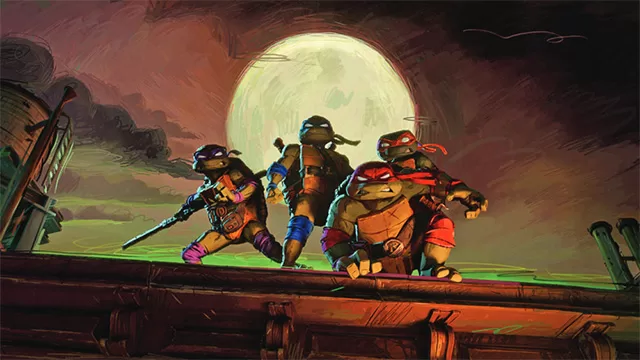 teenage mutant ninja turtles from mutant mayhem by seth rogen