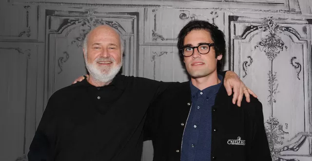 Rob Reiner with son Nick Reiner in a father-son photo, taken before the tragic 2025 Brentwood homicide incident